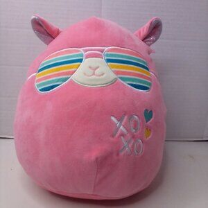 Squishmallow Pavlo The Llama Pink 11" XOXO Soft Plush